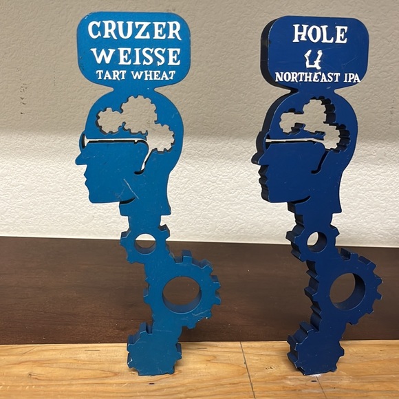 Discretion brewing Company Santa Cruz beer tap handles set of six - Picture 2 of 15